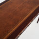 Mahogany desk scandinavian design of the 70s