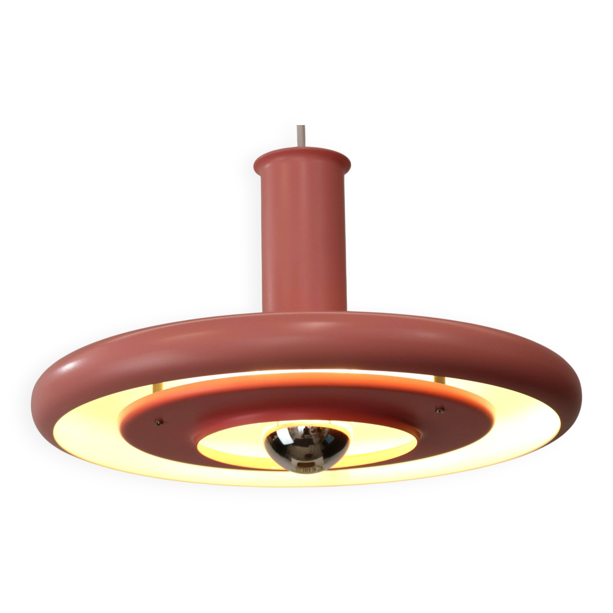 Amazing Fog & Morup 35 cm hanglamp - model Optima in pink color - designed