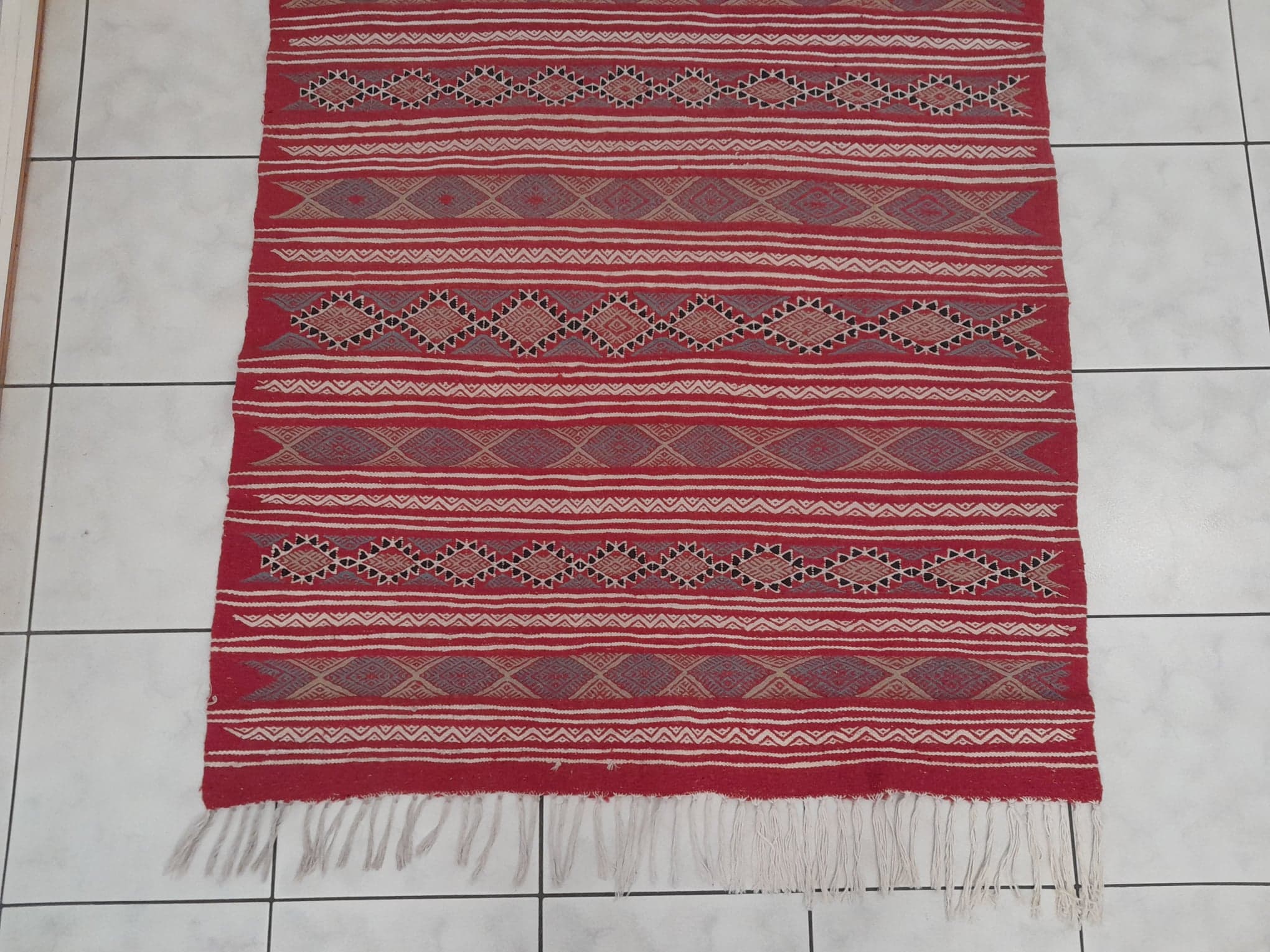 Kilim Merghoum handmade 203x114cm carpet