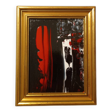 Small abstract painting