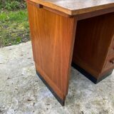 Vintage oak desk 4 drawers