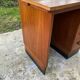 Vintage oak desk 4 drawers