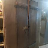 Doors of the old Alsatian wardrobe