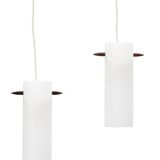 Luxus Ceiling pendant, acrylic and rosewood