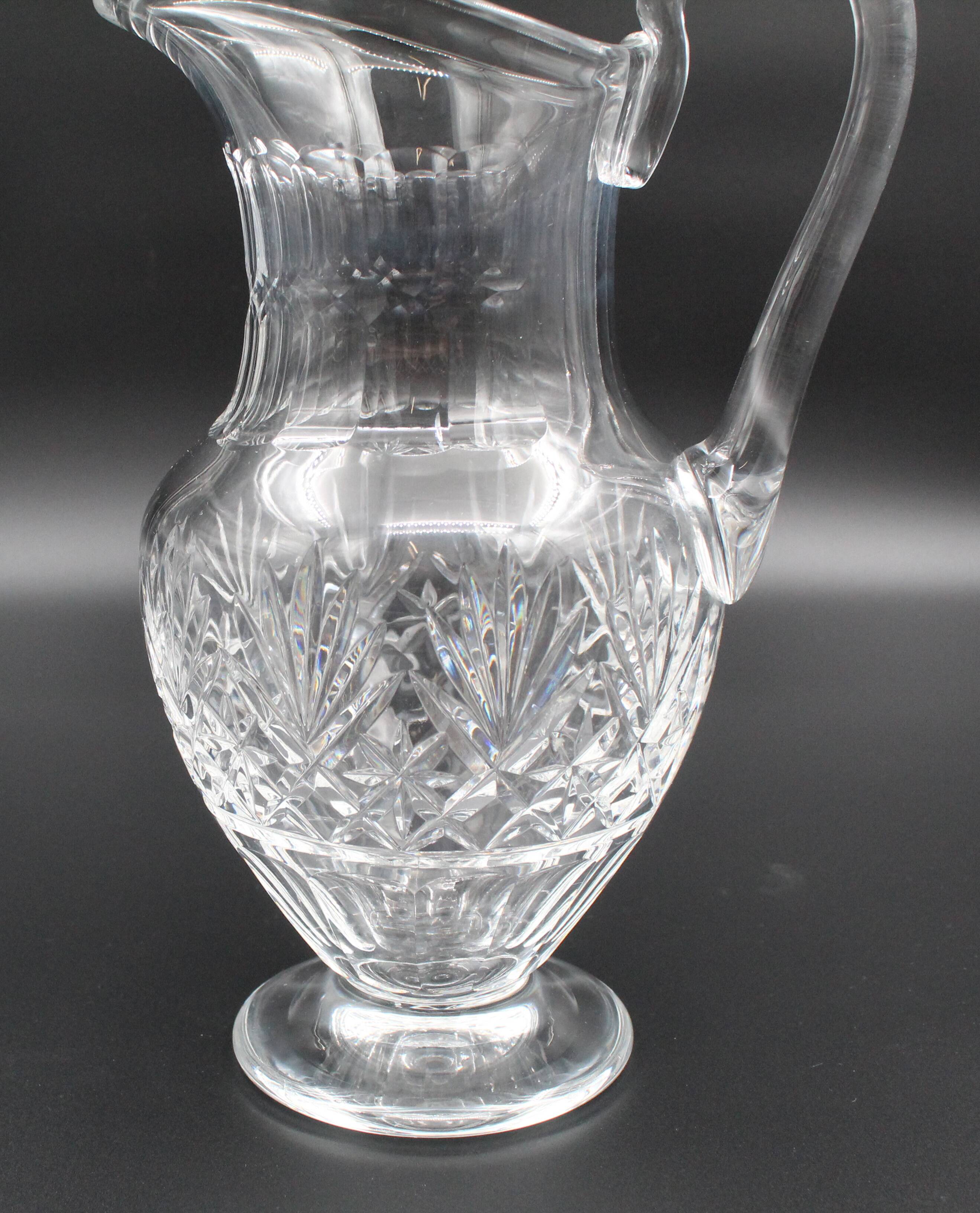 Saint-Louis crystal water jug, Massenet model H= 27 cm