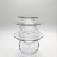 Rare Trio Vases "Saturnus" Nanny Still Riihimäen Lasi 1960