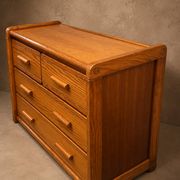 Commode en pin Gautier France, circa 1980