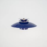 Elegant blue pendant light by Belux