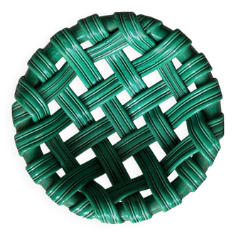 Corbeille en céramique tressée