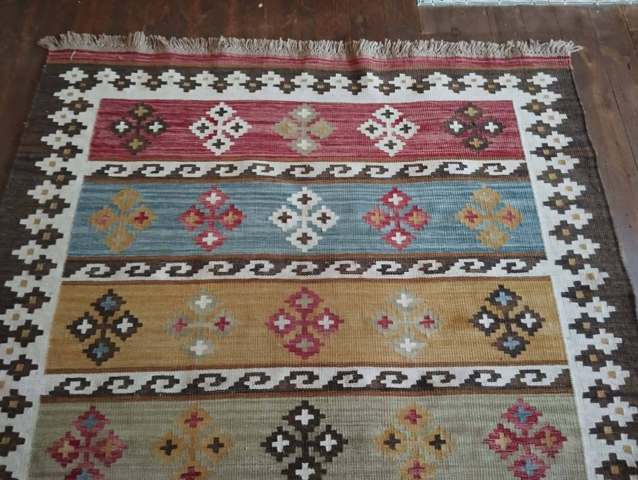 Handmade Indo Qashqaï rug 240x170cm