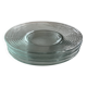 set of 5 transparent plates Pasari Indonesia