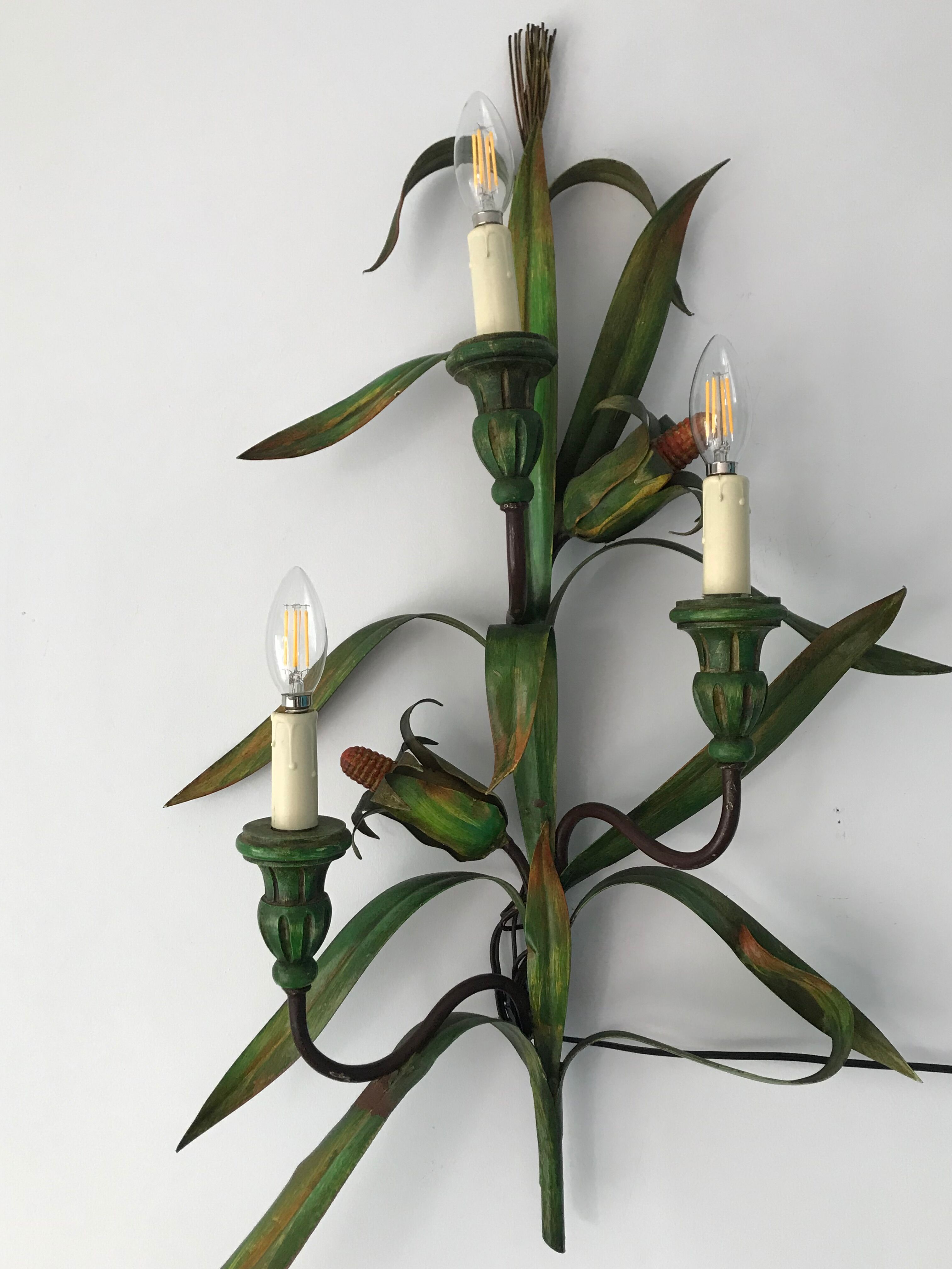 Pair of large wall light 3 lights