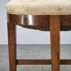 Pair of Art Deco Walnut and Beech Stools, Czechoslovakia, 1930s