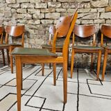 Set of 6 danish chairs 1960