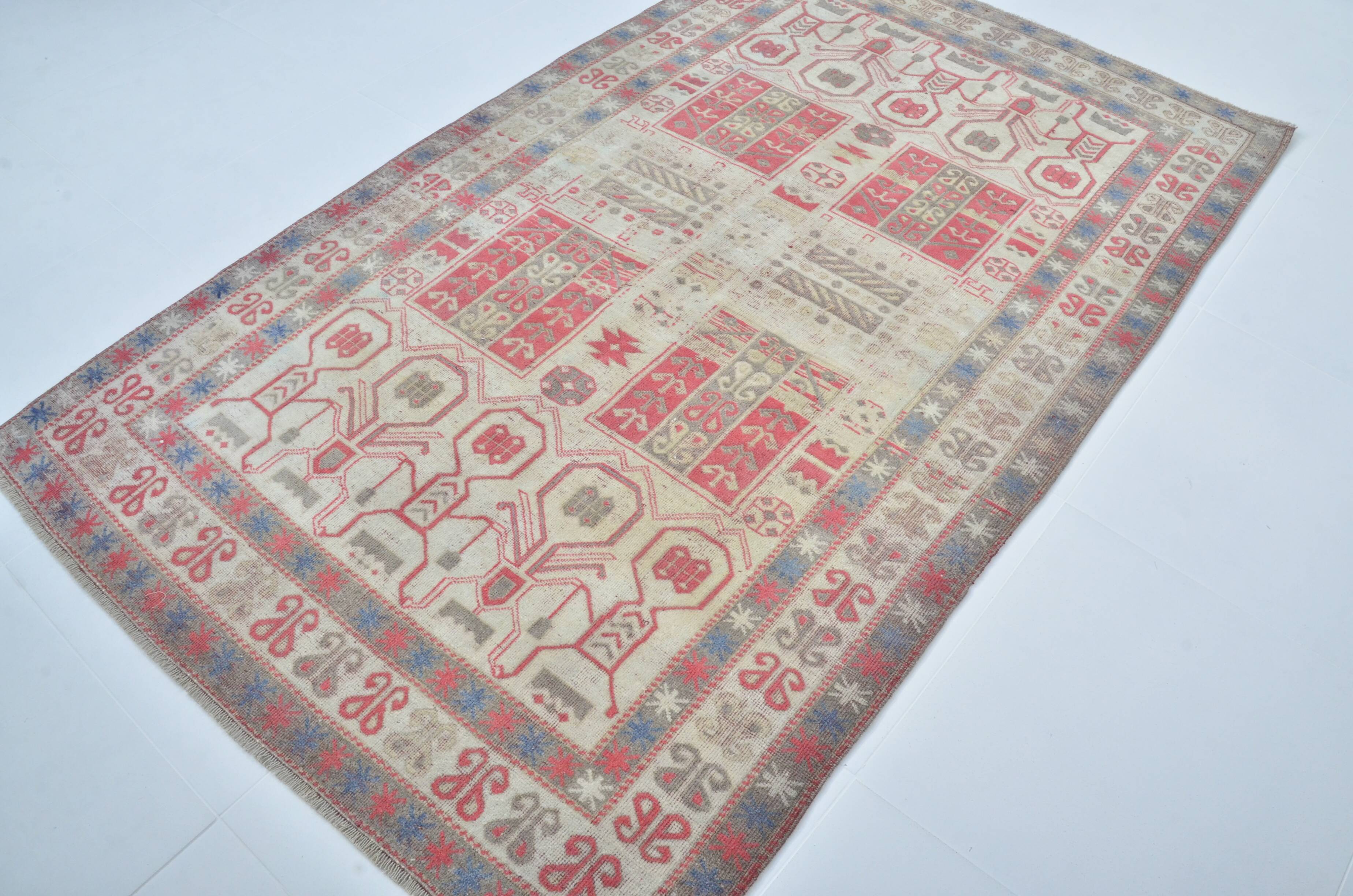 Home Living 3429 Hand-Knotted Vintage Rug