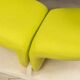 A 20thC RIBBON CHAIR & FOOTSTALL BY PIERRE PAULIN FOR ARTIFORT, FRANCE