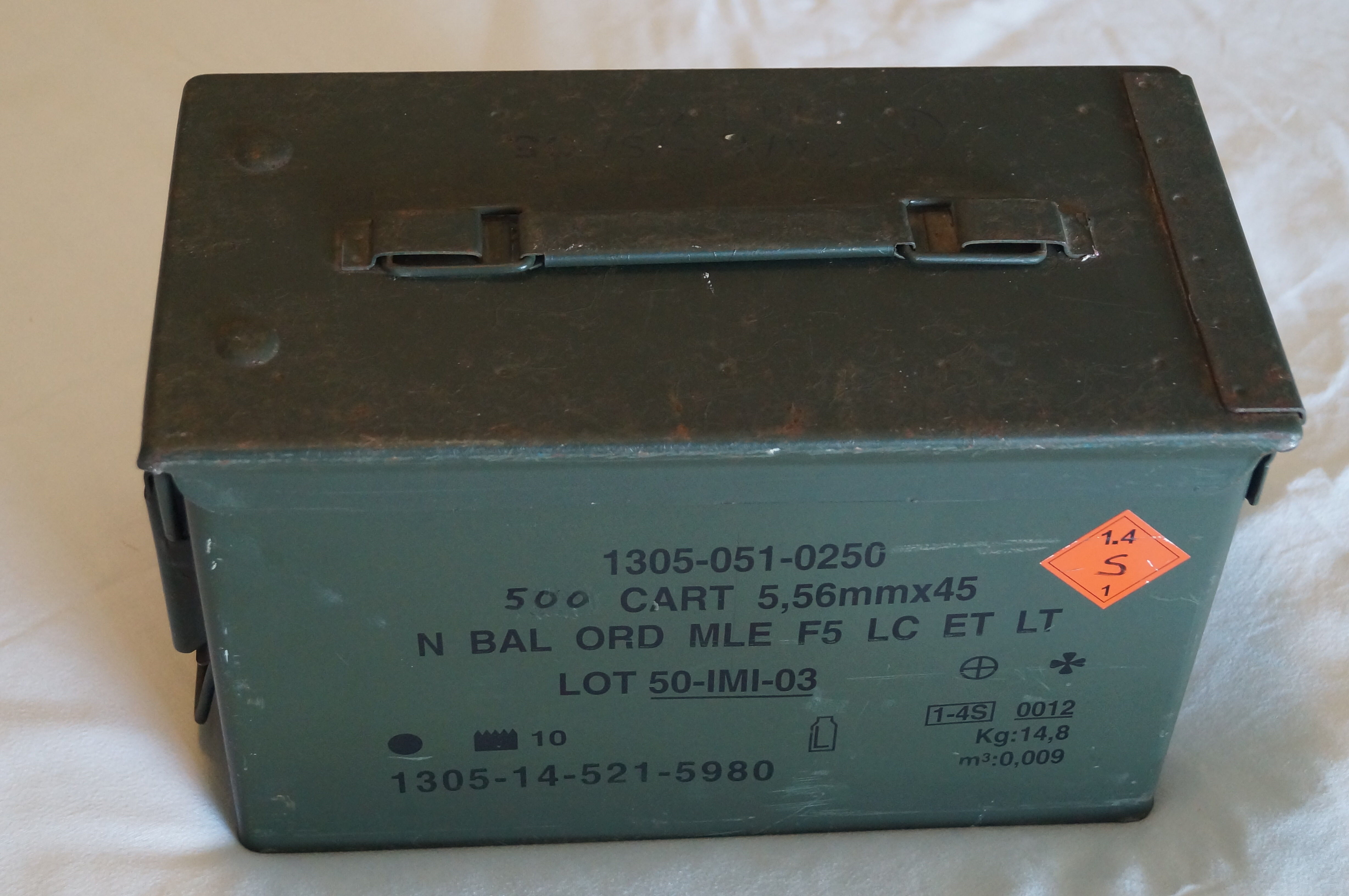 Ammunition box