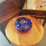 Bowl in blue crystal