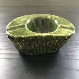 Cendrier marbre vert mousse