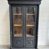 Patinated library, late 19th century
