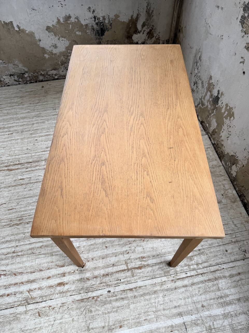 Oak veneer desk 1950