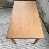 Oak veneer desk 1950