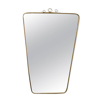 miroir italien en cuivre