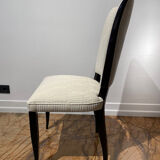 Set of 6 art deco dining chairs