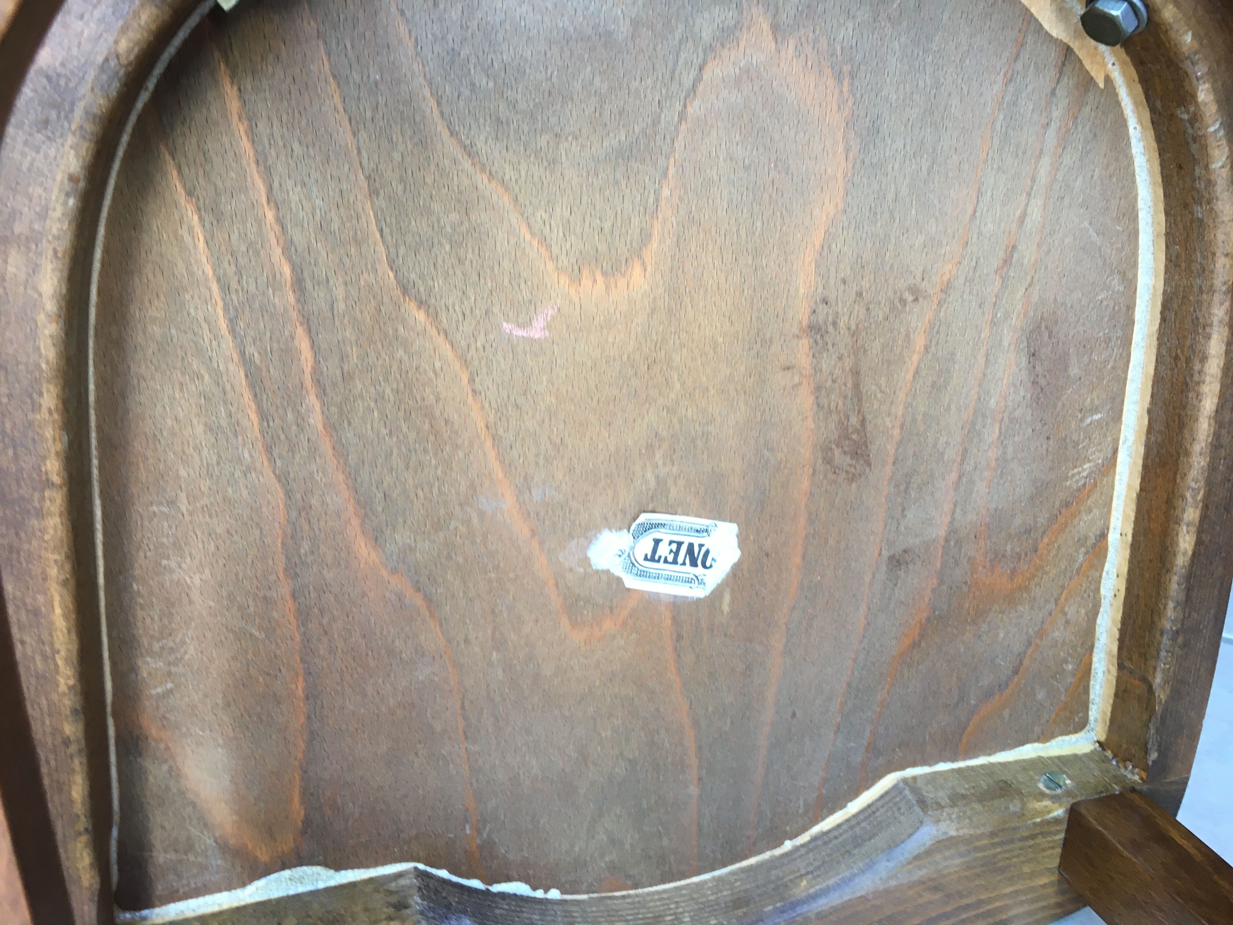 Pair of Thonet bistro chairs