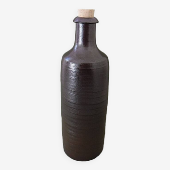 Calvados bottle in Norman stoneware