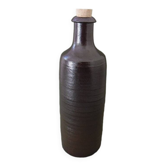 Calvados bottle in Norman stoneware