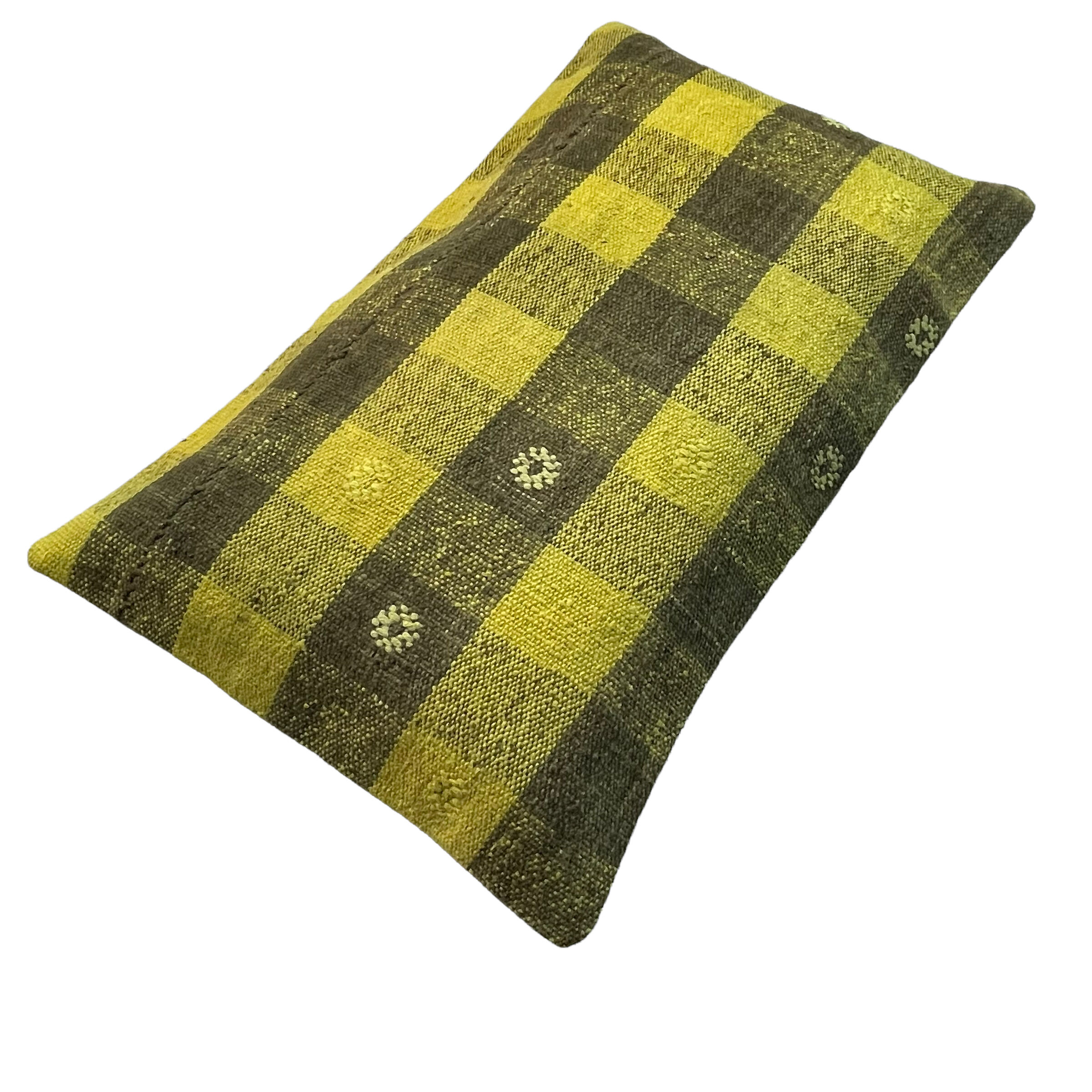 Vintage turkish kilim cushion cover, 30 x 50 cm