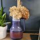 Mauve vase from West Germany.