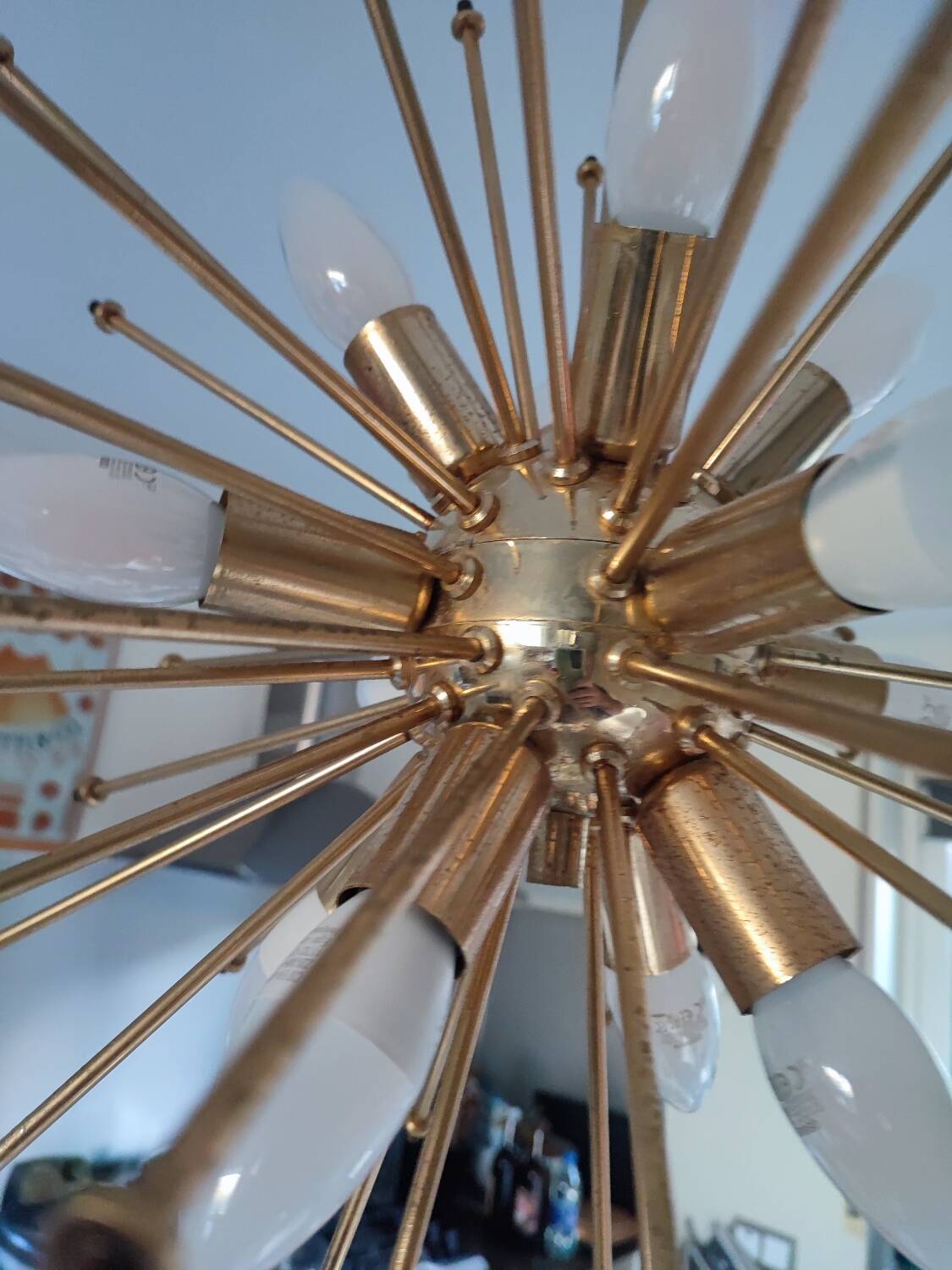 Val Saint Lambert crystal chandelier