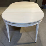 Table ronde patinée