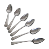 Serving small notched spoons for grapefruit