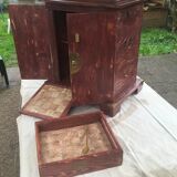 Oriental inspired furniture, made of pallet wood