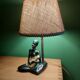 Vintage ceramic lamp 60's african