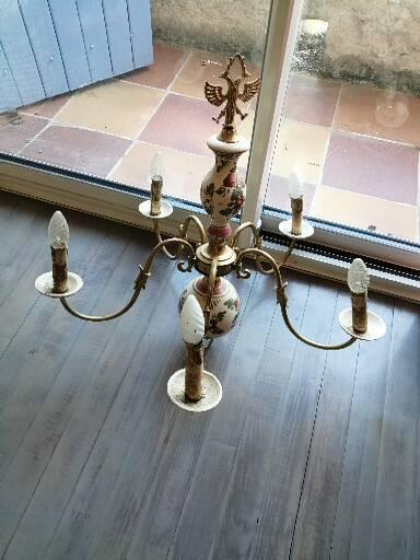 Chandelier chandelier Moustiers decor