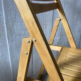Pair of vintage folding chairs
