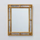 Miroir doré de style baroque par Deknudt, Belgique 20e siècle