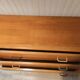 Vintage 1950 oak chest of drawers with pyramidal drawers