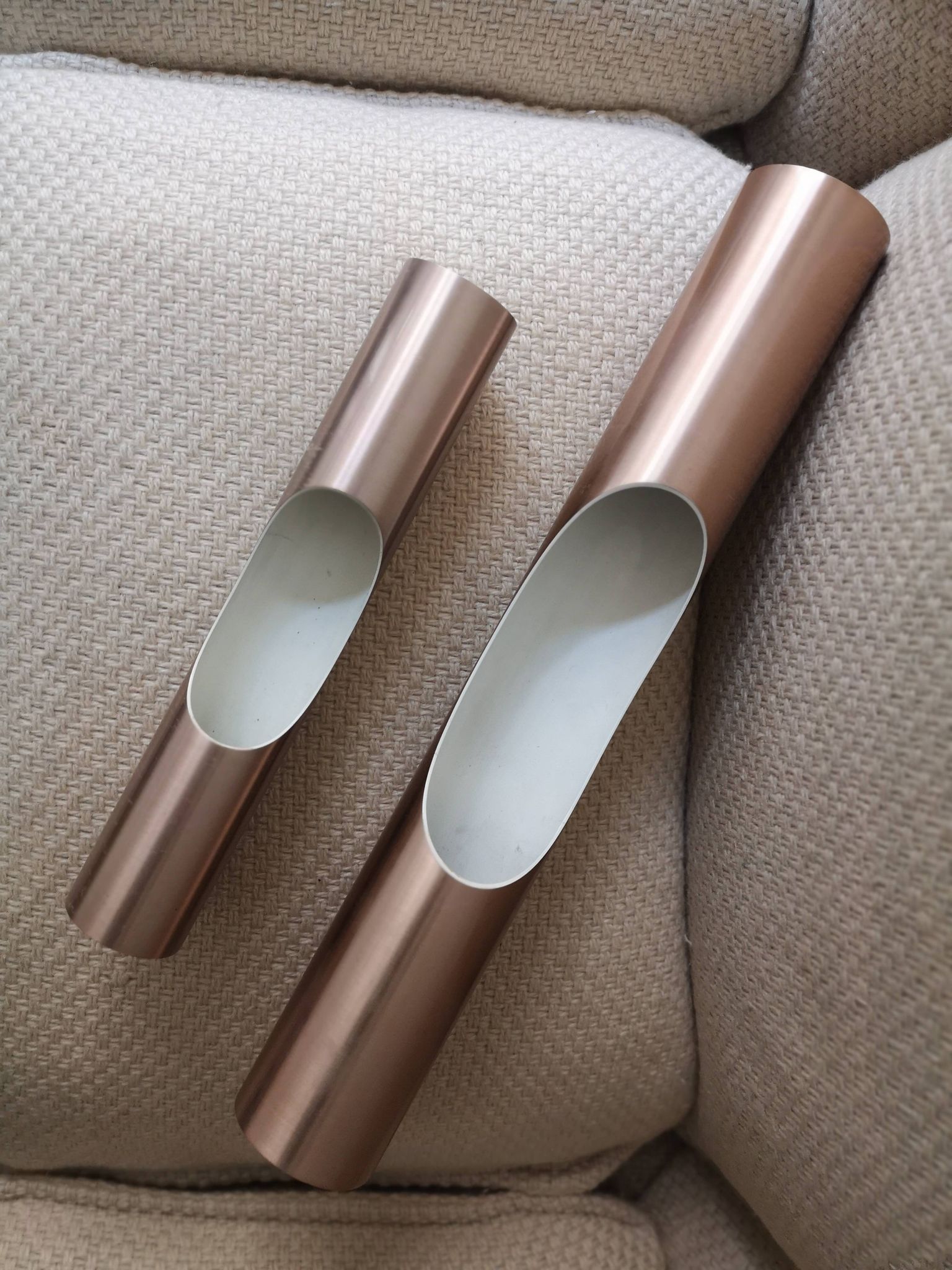 Sconces 70 chrome rosé raak by maija liisa komulainen