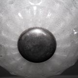 Rare Art Deco Ercole Barovier chandelier in  Murano glass. Italy 1940