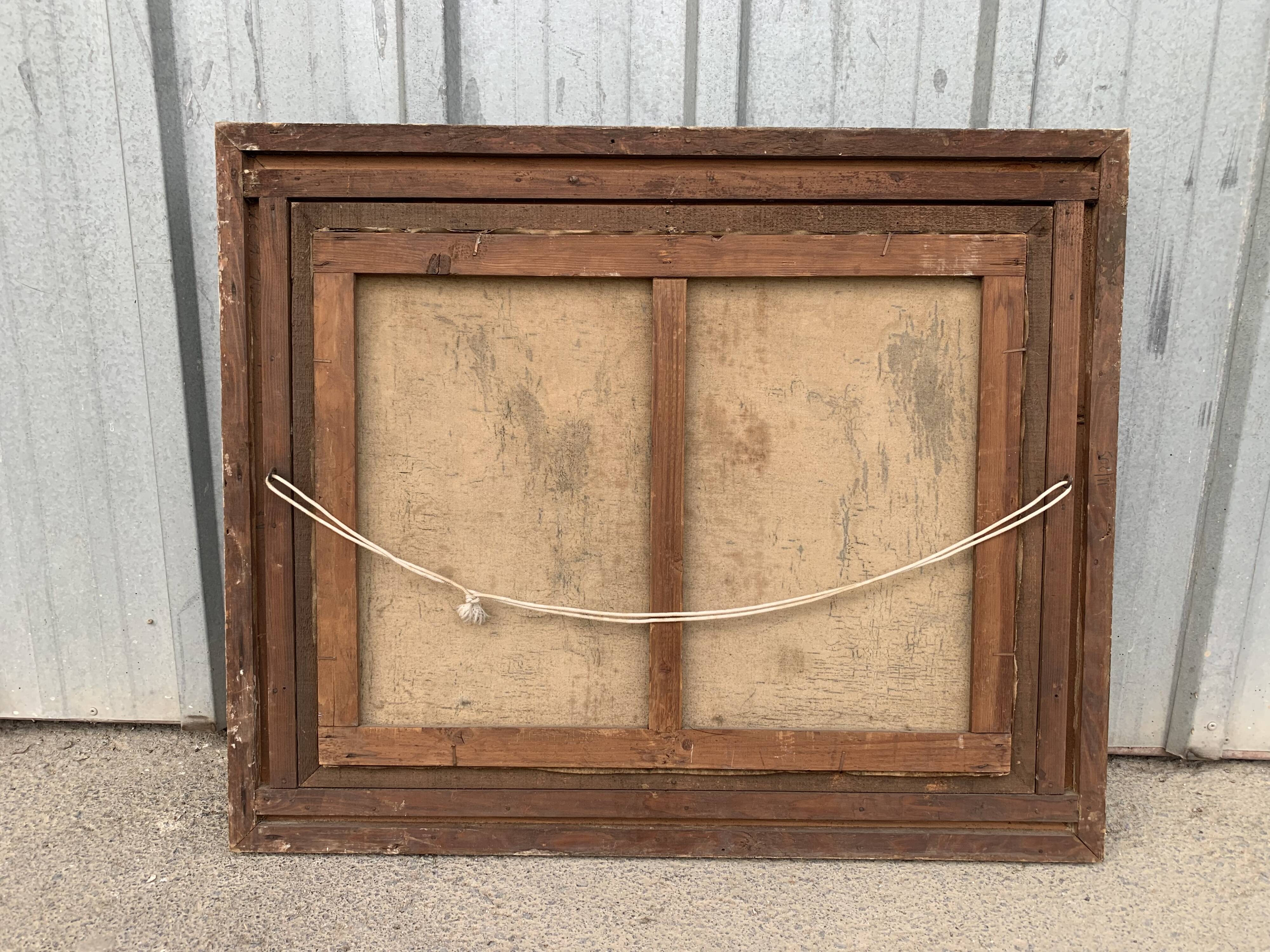 Oil on canvas Adeline Hugonnard