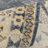 6x10 Navy Blue Turkish Vintage Rug, 193x315Cm