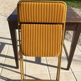 Lafuma foldable camping chair duo from the 50s/60s