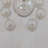 Year 40 liqueur service, granita with golden edge