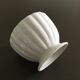Scalloped porcelain bowl