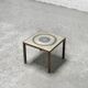 Table d'appoint Marc D'haenens Sculpture Brutaliste, Belgique 1970's